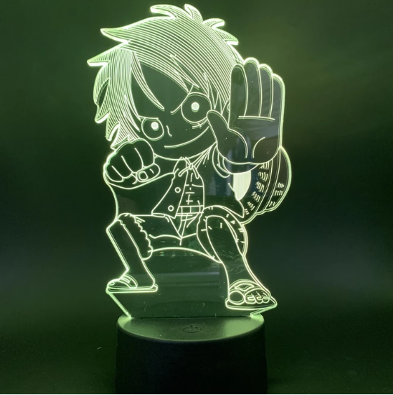3D LED Visual Lamp, Small Night Light, Table Lamp