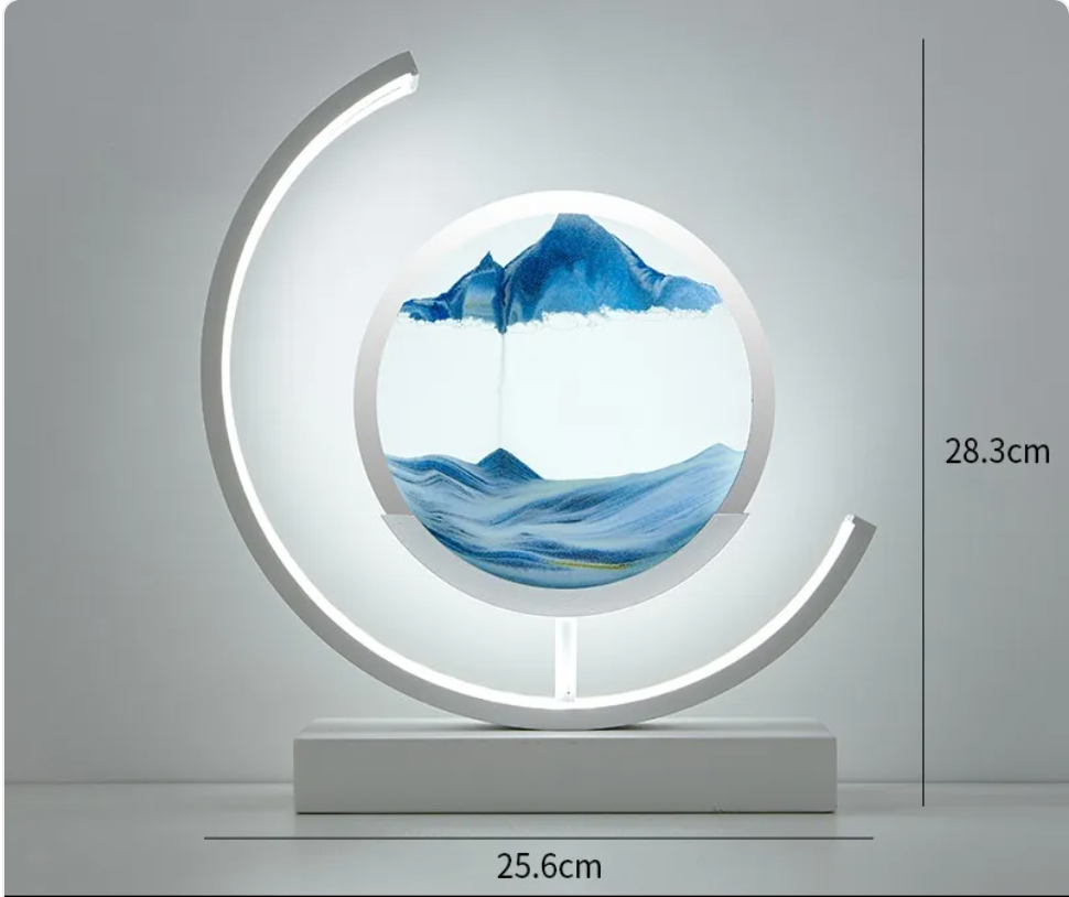 Hourglass Table Lamp